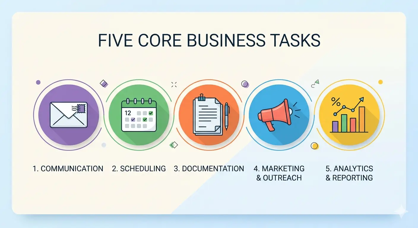 business tasks AI can automate